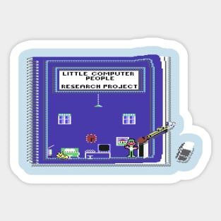 Little Computer People Sticker